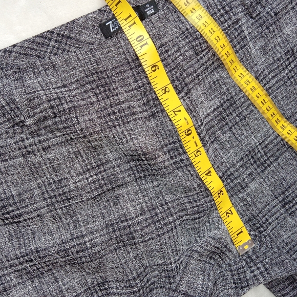 7th Ave NY&CO Black & Gray Knit Wide Leg Trousers size 18 - Picture 8 of 12